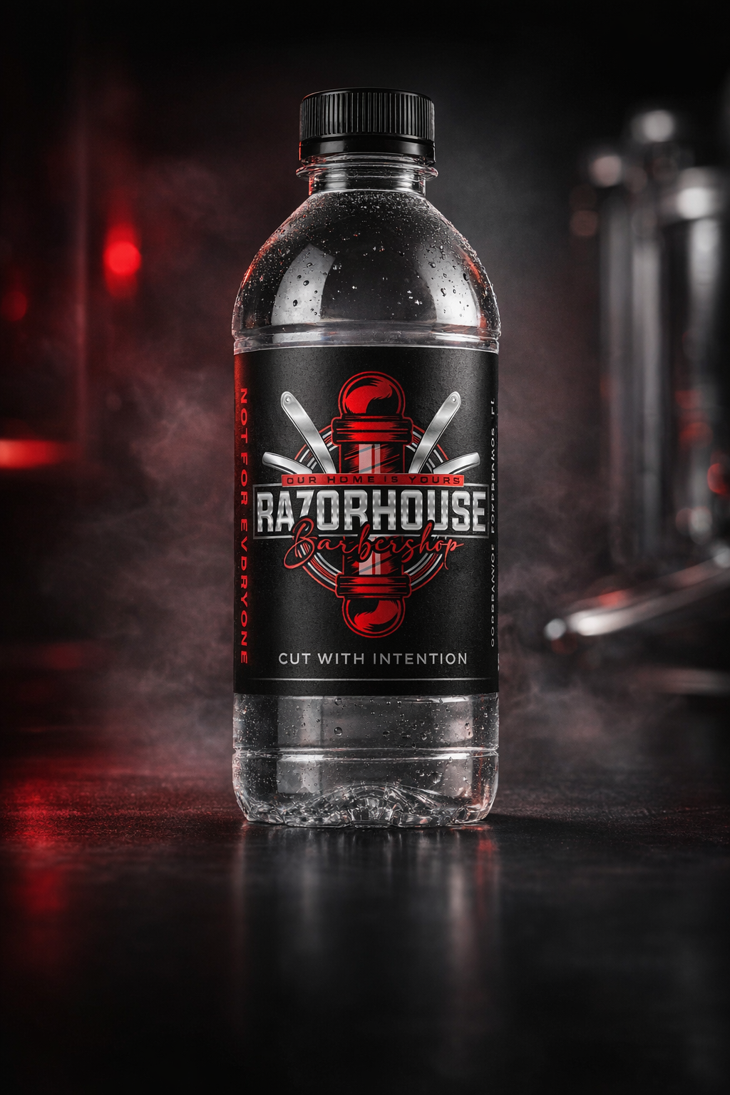 Razorhouse branded water bottle