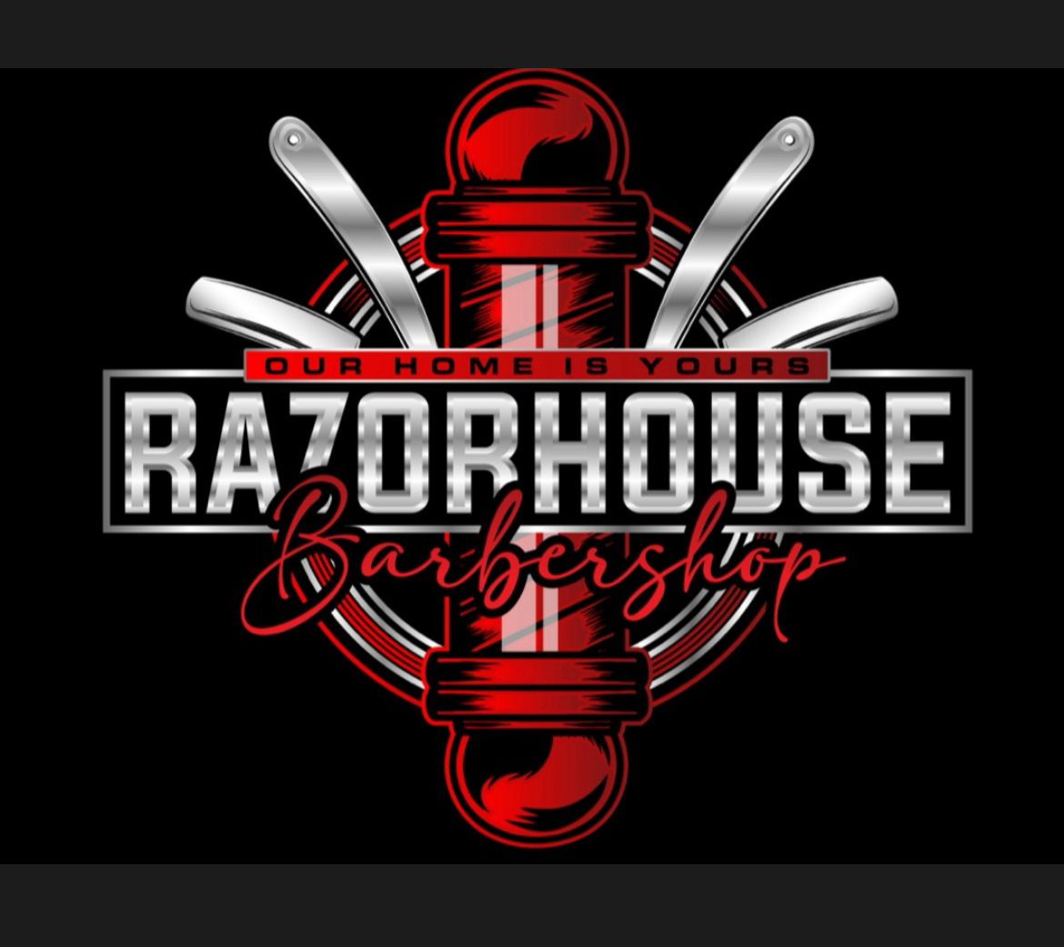 Razorhouse Barbershop Logo